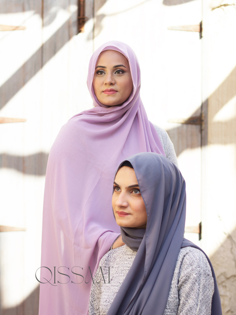 Qissaat Essential Chiffon Hijab (200cm Soft Premium)