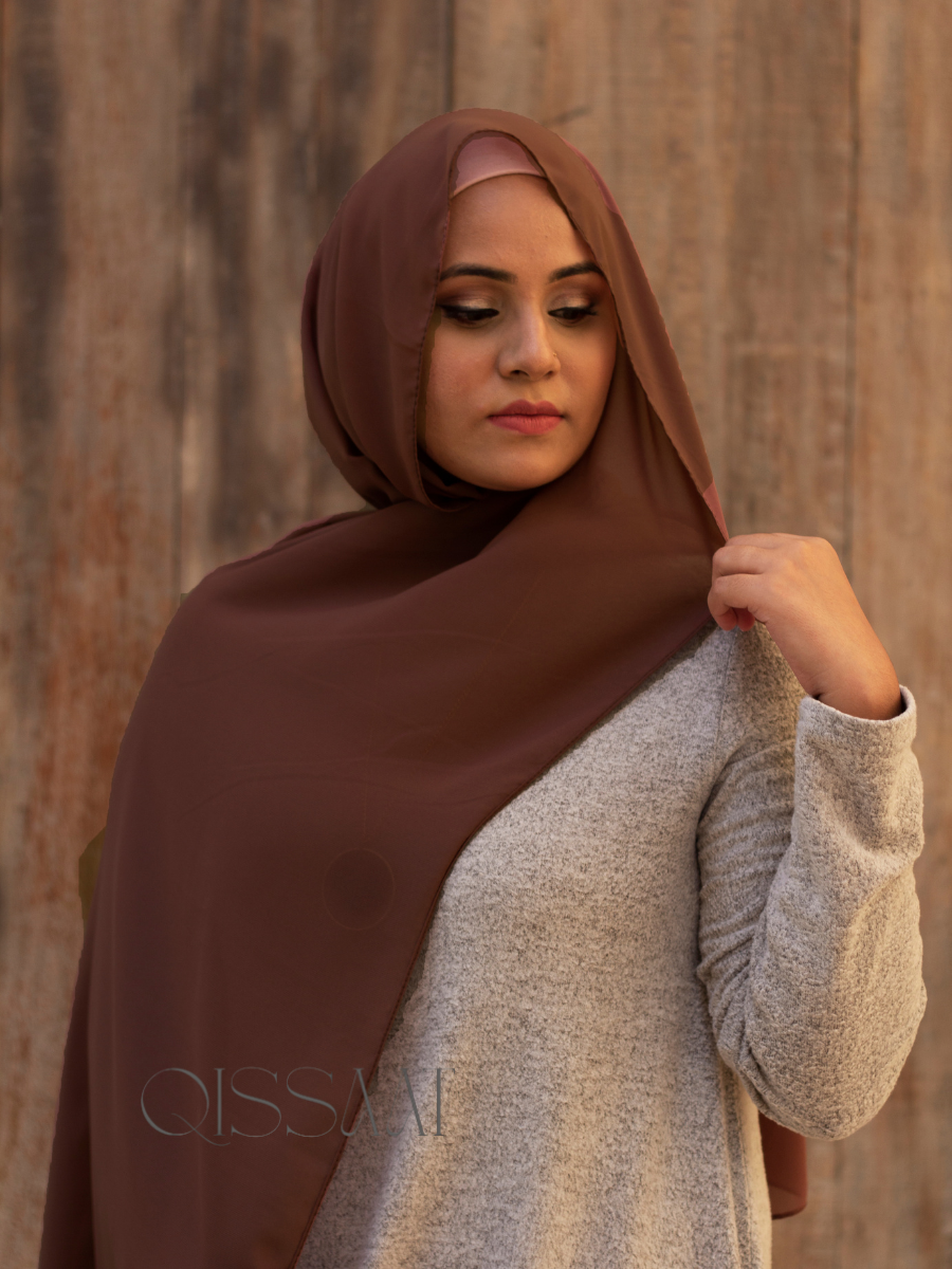 Qissaat Essential Chiffon Hijab (200cm Soft Premium)