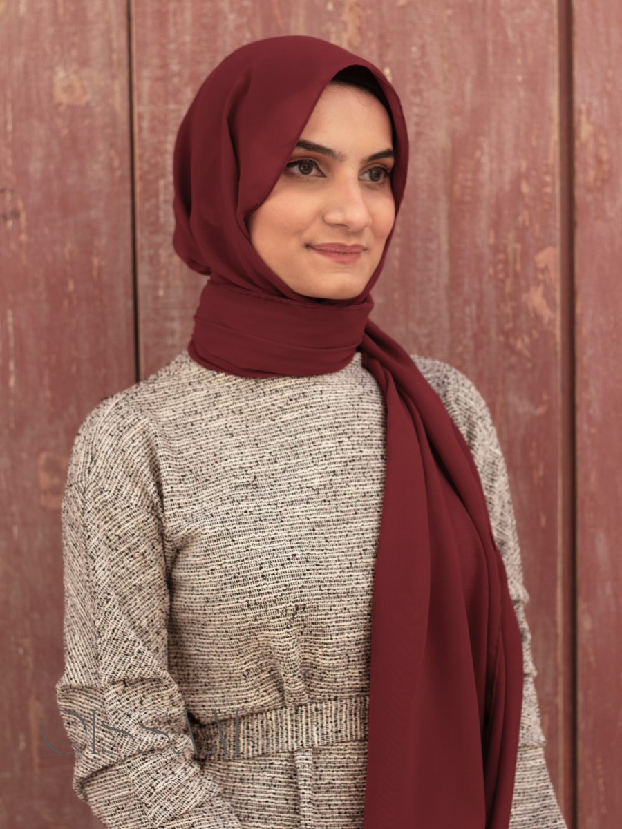 Qissaat Essential Chiffon Hijab (200cm Soft Premium)