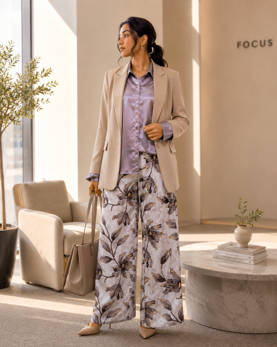 Boss Babe -> Cream Blazer + Heels