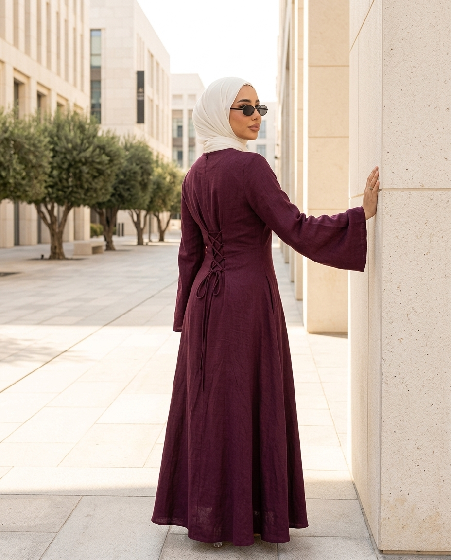 Haya Tie Back Dress