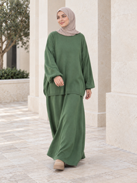 Winter Knit Co-ord Set | Oversized Sweater & Maxi Skirt 5
